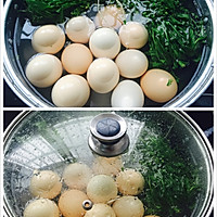 三月三  地菜煮鸡蛋的做法图解2