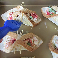 鲜虾三明治的做法图解8