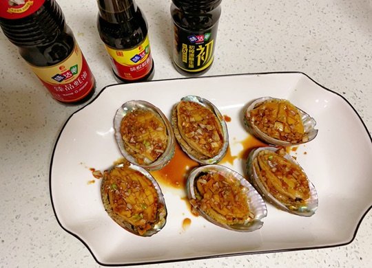 快手酱汁鲍鱼