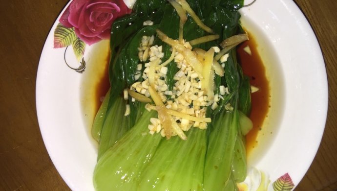 白灼油菜