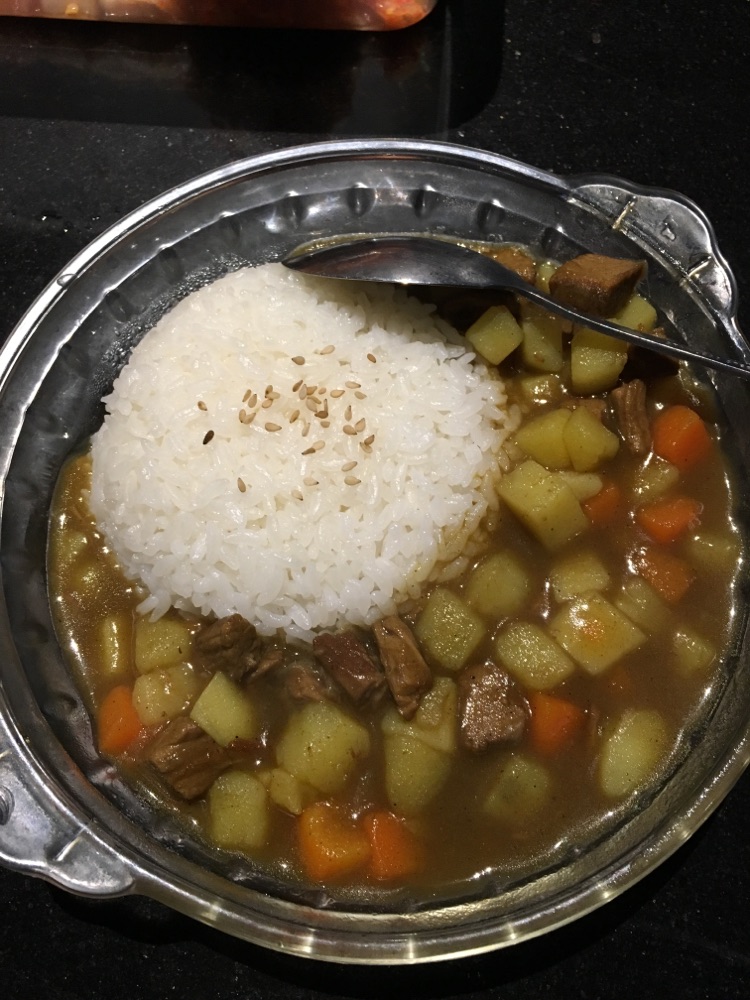 美味牛肉咖喱饭