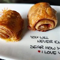 千层饼烤培根卷的做法图解6