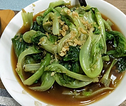 蒜蓉生菜（清淡）的做法