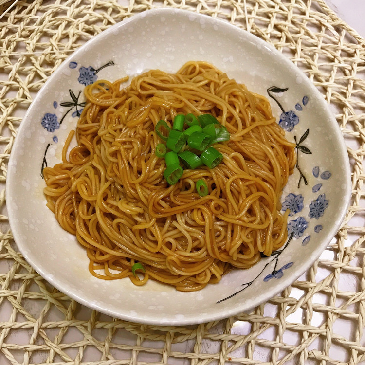 葱油拌面的做法