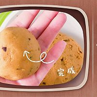 奶香红枣窝头的做法图解12