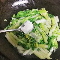 #白色情人节限定美味#清炒白菜苔的做法图解7