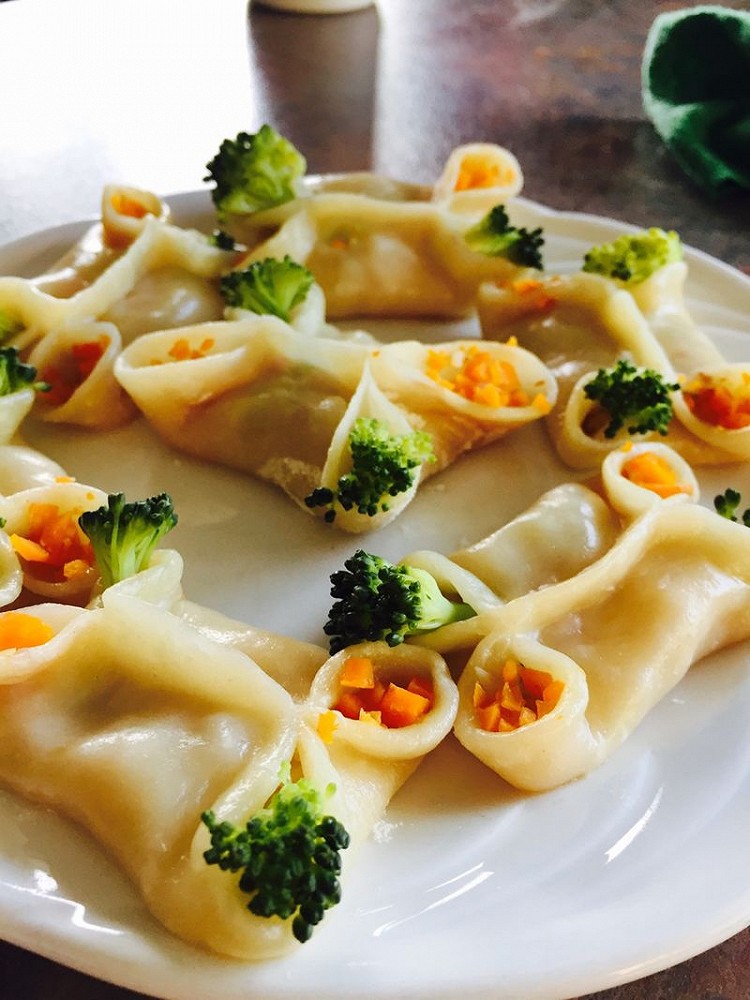 四喜饺子/蒸饺的做法