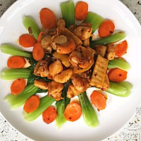 冬日下饭菜—干锅鸡肉扇贝的做法图解7