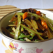 豆豉炒西芹