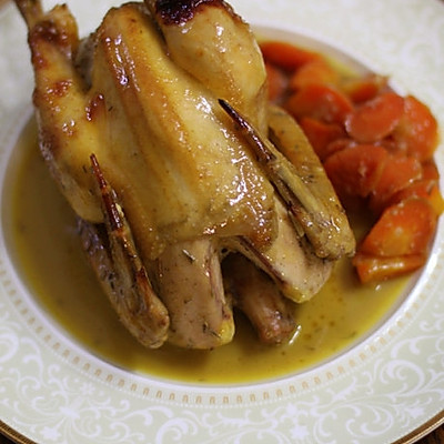 法式烤春鸡 POULET ROTI