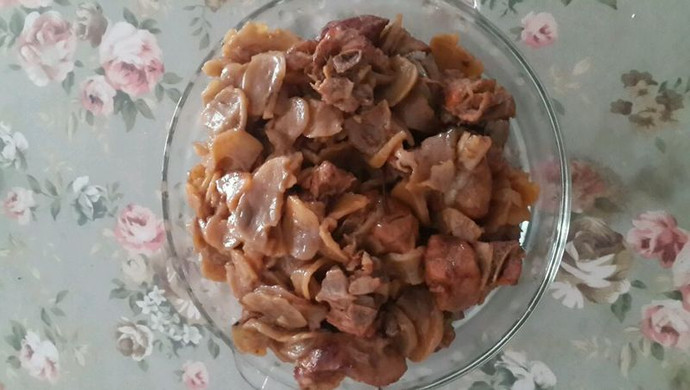 排骨炖土豆干