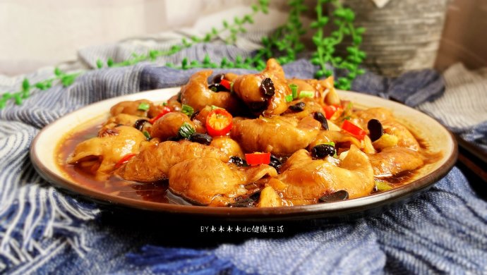 金牌豆豉蒸肥肠