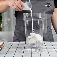 生打椰椰奶冻沙冰款的做法，广州誉世晨饮品培训教程的做法图解4