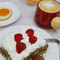 #享时光浪漫 品爱意鲜醇#草莓酸奶油吐司的做法图解9