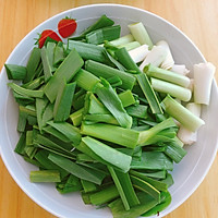 #i上冬日 吃在e起#蒜苗炒羊肉的做法图解2