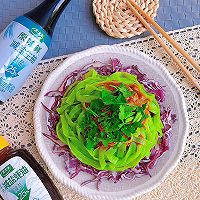 #减一点更好#治愈系美食-麻酱菠菜凉皮的做法图解5