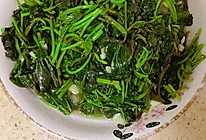 蒜泥蕃薯叶的做法