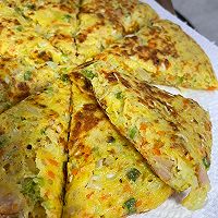 山药泥蔬菜煎饼的做法图解5