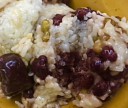 粽子|甜|红豆沙的做法