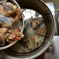 乌鸡炖茴香的做法图解4