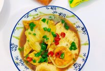 #轻食季怎么吃#娃娃菜炖豆腐鸡蛋的做法