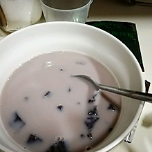 紫米紫薯奶茶
