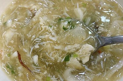 年夜饭硬菜——蟹肉鱼翅羹