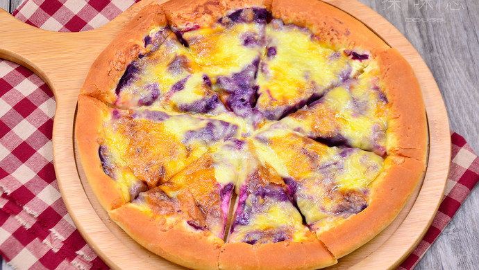 紫薯奶酪披萨