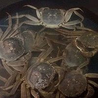 葱姜盐水煮螃蟹的做法图解3
