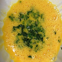 磷虾菠菜煎蛋的做法图解4