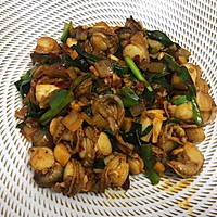 小炒扇贝肉的做法图解2