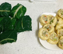 糯米饭酿豆腐菜包/糯米饭酿豆腐的做法