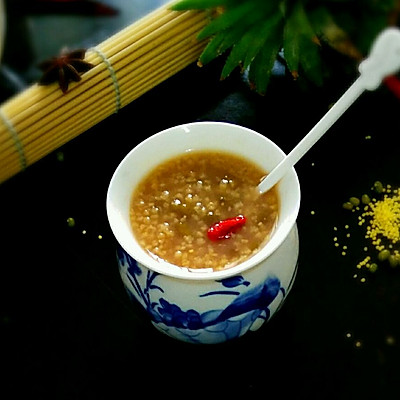 绿豆小米粥