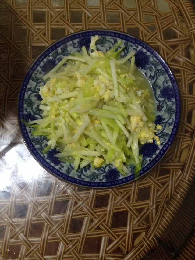 韭黄炒蛋