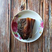 腊肉炒干豇豆的做法图解3