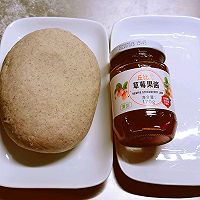 #丘比小能手料理课堂#丘比果酱粗粮饼的做法图解5