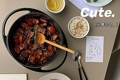 巨好吃的红烧肉、软糯Q弹、肥而不腻