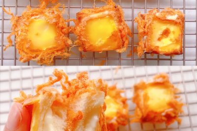 零失败❗一口爆浆❗吐司肉松小贝‼️一次成功