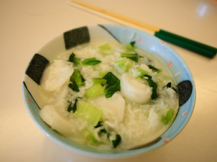 年糕青菜泡饭的做法