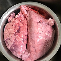 绿豆炖猪肺的做法图解1