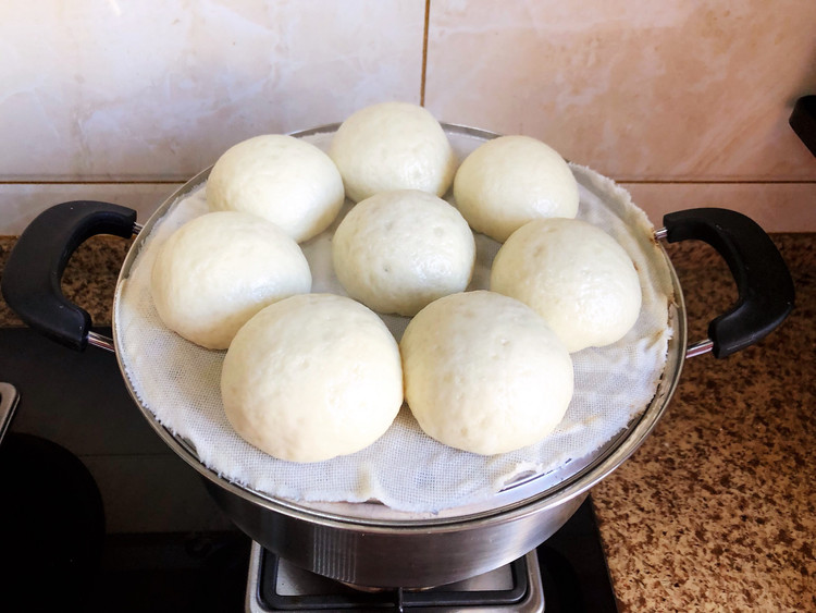 枣泥豆沙包的做法
