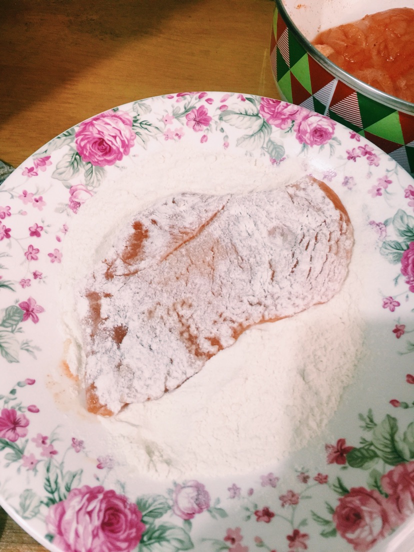 燕麦炸鸡的做法图解8