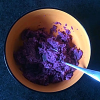 酸奶紫薯软饼的做法图解3