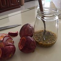 百香果蜂蜜茶的做法图解3