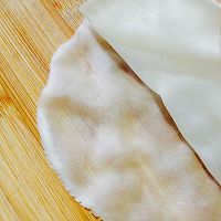 【快餐】饺子皮做饼皮的做法图解7