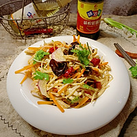 减脂福利餐-金针菇凉拌鸡丝的做法图解16