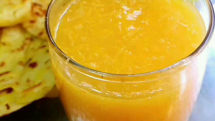 一橘两吃 橘香饼+橘子汁