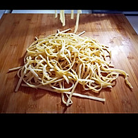 家庭版炒饼丝的做法图解4