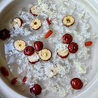 夏季美白养生减脂甜品——木瓜银耳炖牛奶#中小学生做饭指南#的做法图解5
