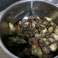 豆筋烧牛肉的做法图解2
